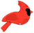 Betallic Mylar & Foil Red Cardinal 34″ Balloon