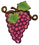 Betallic Mylar & Foil Red Grapes Linky Shape 31″ Balloon