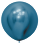 Globos Reflex Blue 24″ (10 unidades)