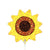 Betallic Mylar & Foil Sunflower 14″ Mini Shape Balloon (requires heat-sealing)