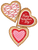 Betallic Mylar & Foil Valentine Cookies 44″ Balloon