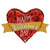 Betallic Mylar & Foil Valentine's Day Rose Banner 32″ Balloon