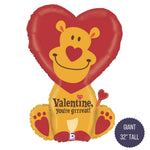 Valentine You're Grrrreat Gigante 32" León Globo del Día de San Valentín