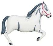 Betallic Mylar & Foil White Horse 43″ Balloon