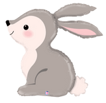 Betallic Mylar & Foil Woodland Bunny 36″ Balloon
