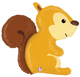Woodland Squirrel 36″ Balloon