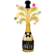 Giant Let's Party Champagne 60″ Balloon