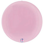 Betallic Pastel Pink Globe 16″ Dimensional Balloon