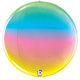 Rainbow Globe 22″ Dimensionals Balloon