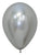 Globos de látex Reflex Silver de 11″ (50 unidades)