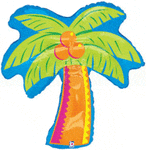 Betallic Tropical Palm Tree 37″ Balloon