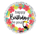 Tropical Toucan Happy Birthday 18″