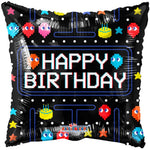 Birthday Arcade 18″ Foil Balloon by Convergram from Instaballoons