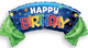 Birthday Banner Shape 36″ Balloon