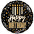 Birthday Candles & Dots Holographic 18″ Foil Balloon by Convergram from Instaballoons