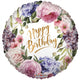 Cumpleaños Floral 18″ Globo