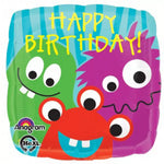 Birthday Monsters 18″ Foil Balloon by Anagram from Instaballoons