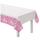 Birthday Pink Unicorn Table Cover