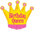 Birthday Queen 36″ Foil Balloon by Betallic from Instaballoons