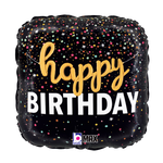 Birthday Script Confetti 18″ Foil Balloon by Betallic from Instaballoons