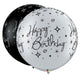 Birthday Sparkles A Round 30″ Latex Balloons (2 count)