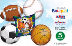 Birthday Sports Foil Balloon by Convergram from Instaballoons