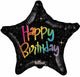 Birthday Star 18″ Balloon