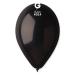 Black 12″ Latex Balloons by Gemar from Instaballoons
