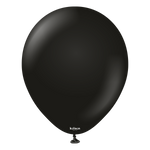 Black 18″ Latex Balloons by Kalisan from Instaballoons