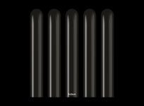 Black 260 Latex Balloons by Kalisan from Instaballoons