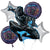 Black Panther Bouquet Set Foil Balloon by Anagram from Instaballoons