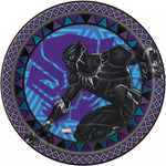 Black Panther Paper Plates 7″ by Unique from Instaballoons