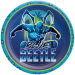 Blue Beetle Paper Plates 9″ by Amscan from Instaballoons