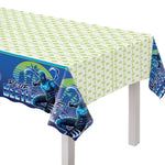 Blue Beetle Plastic Table Cover by Amscan from Instaballoons