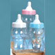 Blue Milk Bottle Bank Blue 13″