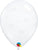 Boho Rainbow Dots Diamond Clear 11″ Latex Balloons by Qualatex from Instaballoons
