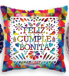 Bonita Feliz Cumple 18″ Foil Balloon by Convergram from Instaballoons