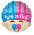 Boy or Girl? Baby Gender Reveal 18″ Foil Balloon by Convergram from Instaballoons