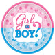 Boy or Girl? Gender Reveal Paper Plates 7″ (8 count)