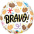 Bravo Congratulations 18″ Foil Balloon by Qualatex from Instaballoons