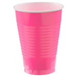 Bright Pink Cups by Amscan from Instaballoons