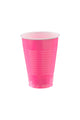 Bright Pink Plastic 12oz Cups (20 count)