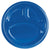 Bright Royal Blue Divided Plastic Plates 10″ by Amscan from Instaballoons