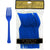 Bright Royal Blue Plastic Forks by Amscan from Instaballoons