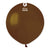Brown 19″ Latex Balloons by Gemar from Instaballoons