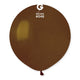 Brown 19″ Latex Balloons (25 count)