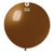 Brown 31″ Latex Balloon by Gemar from Instaballoons