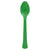 Festive Green Spoons-50ct/Bx by Amscan from Instaballoons