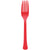 Fork Red Spoons - 50ct/Bx by Amscan from Instaballoons