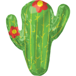Cactus Mini Shape (requires heat-sealing) 14″ Foil Balloon by Anagram from Instaballoons